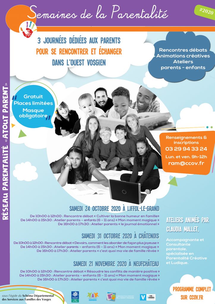 Semaine de la parentalité – Maison de la Culture et des Loisirs
